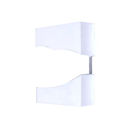 Zócalo blanco (2B) mediano bajo