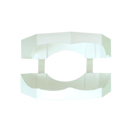 Zócalo blanco (3B) grande bajo