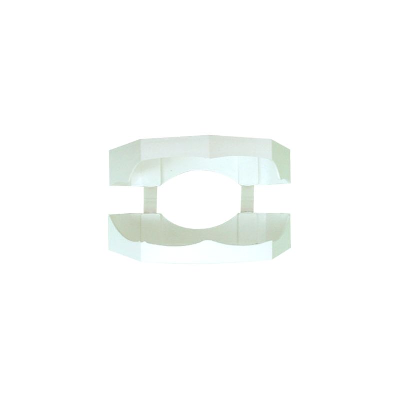 Zócalo blanco (4B) extra grande bajo