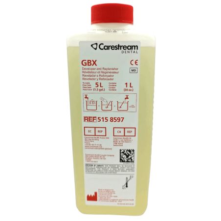 Carestream Revelador manual para 5L