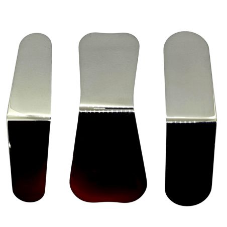 Espejos de acero inoxidable (juego de 3)