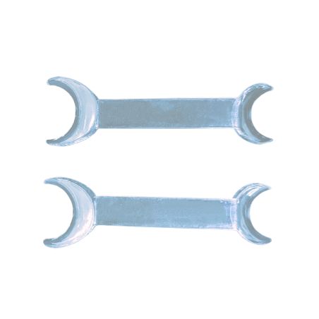 Retractor lateral doble redondo