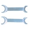Retractor lateral doble redondo