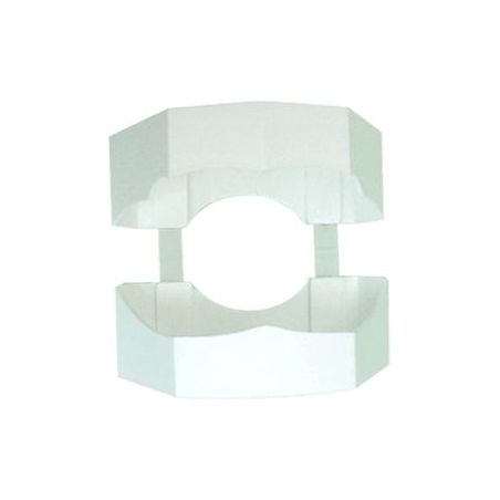 Zócalo blanco (1A) chico alto