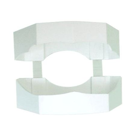 Zócalo blanco (4A) extra grande alto