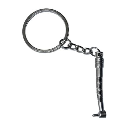 Llavero de metal (pieza de mano)