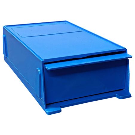 Caja para modelos grande azul