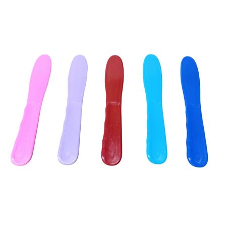 Espátula de plástico ovalada